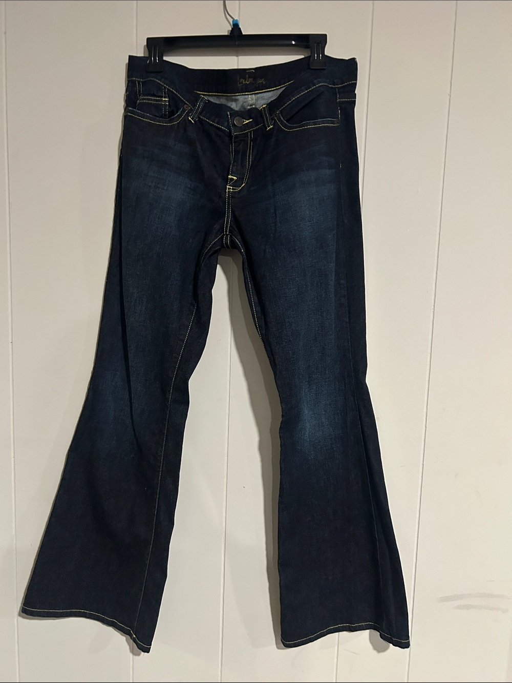 LONDONJEAN Dark Indigo Flare Jeans